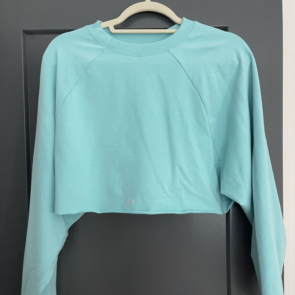 Alo cropped crew neck